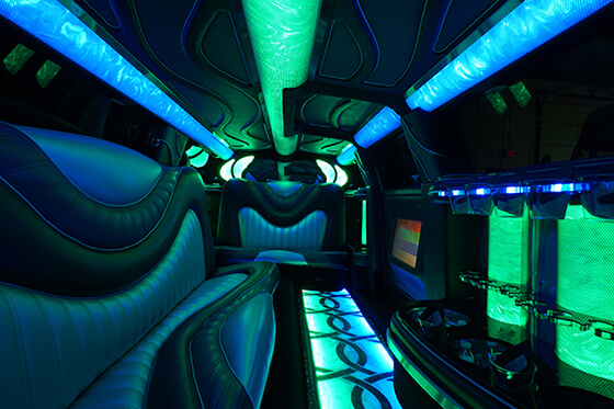 Party bus for a bachelorette party